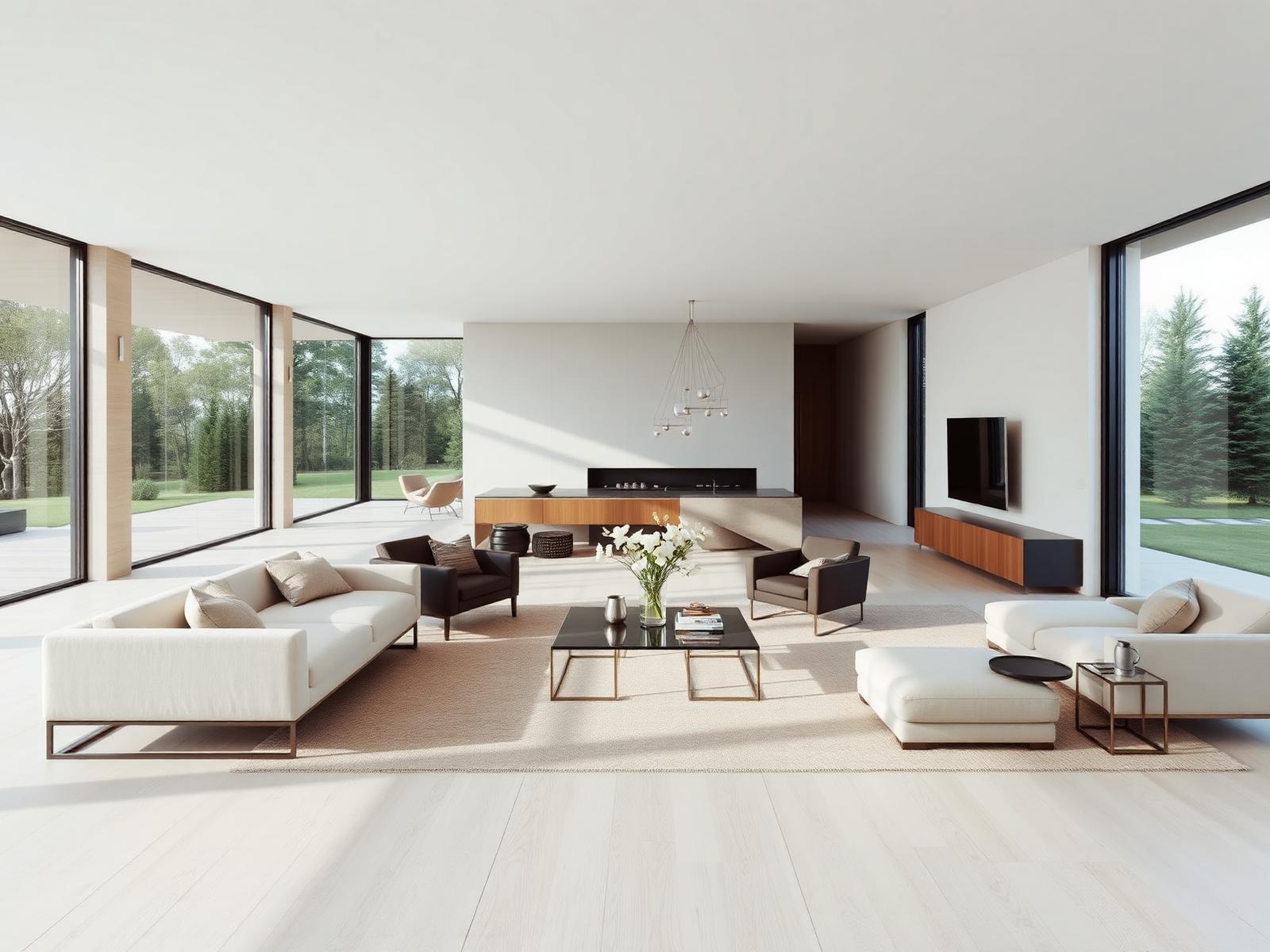 Modern luxury home interior